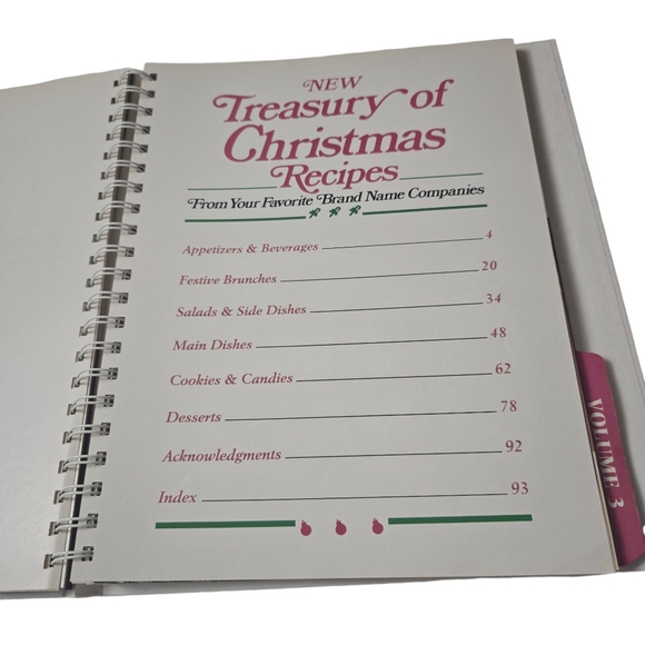 Treasury Of Christmas Recipe Collection 3 Books In One Gifts From The Kitchen - Picture 3 of 11